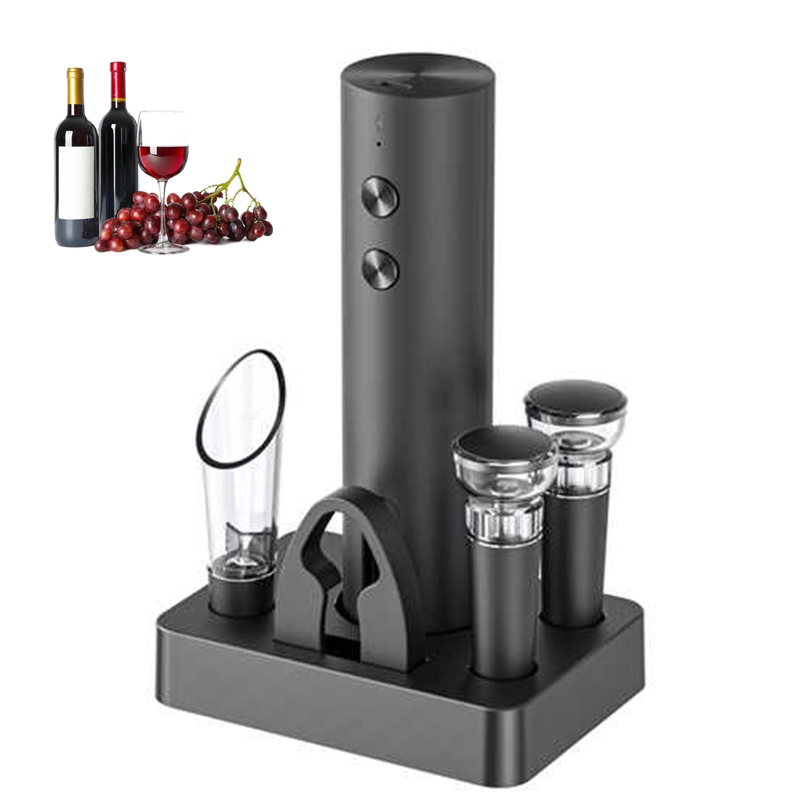 Wine Opener Electric - مجموعة فتاحة زجاجات النبيذ الكهربائية الجديدة،