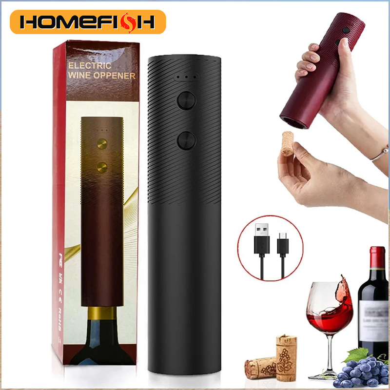 Wine Opener Electric - فتاحة زجاجات نبيذ كهربائية من هومفيش،
