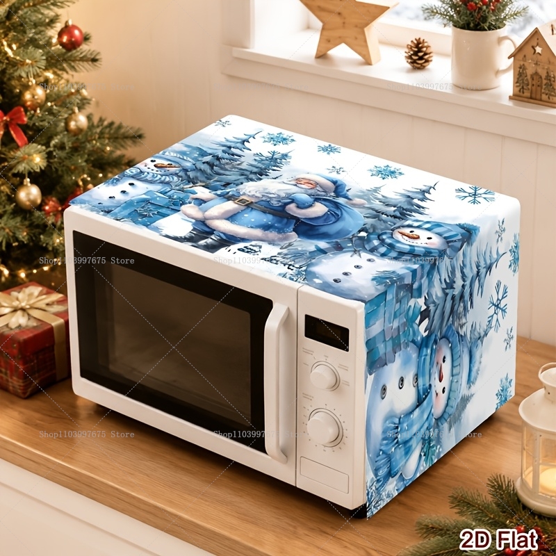 Kitchen Appliances For.Xmas - غطاء واقي من الغبار لفرن الميكروويف