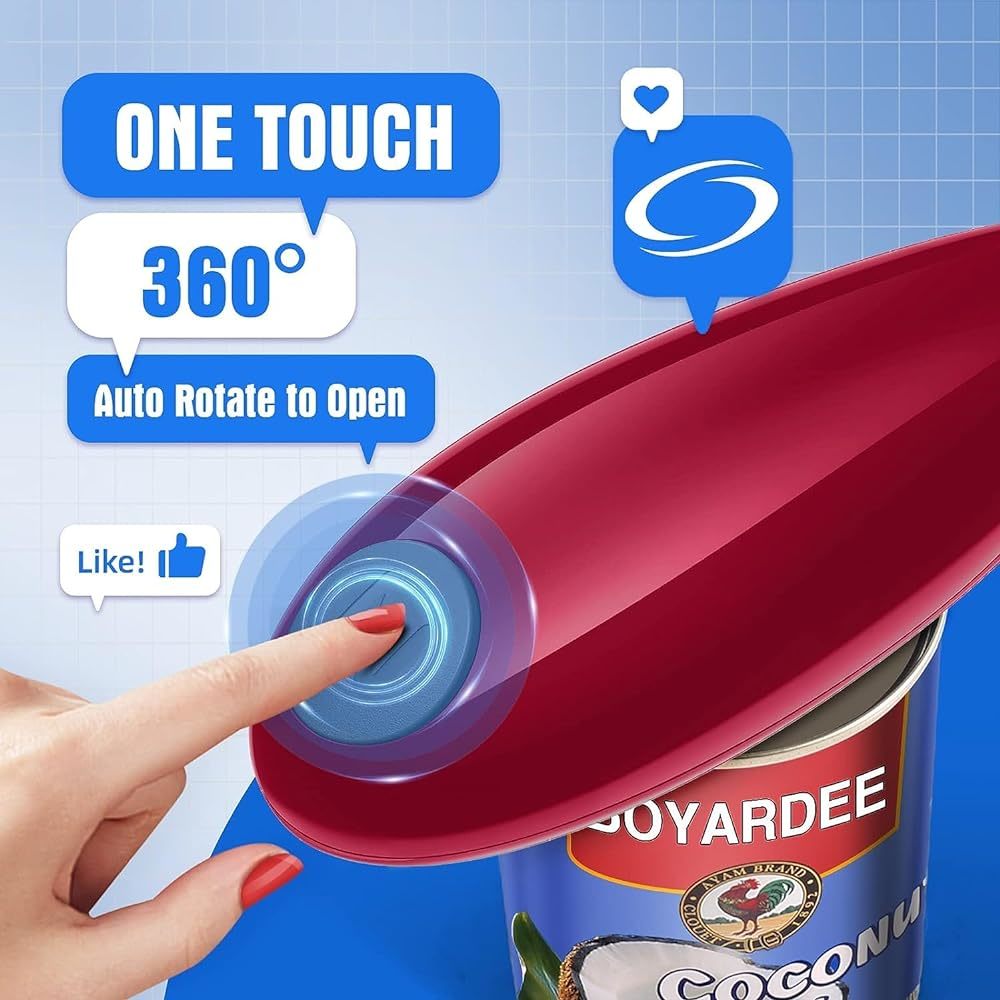 فتاحة علب كهربائية أوتوماتيكية - مراجعة Wine Opener Electric وسعره