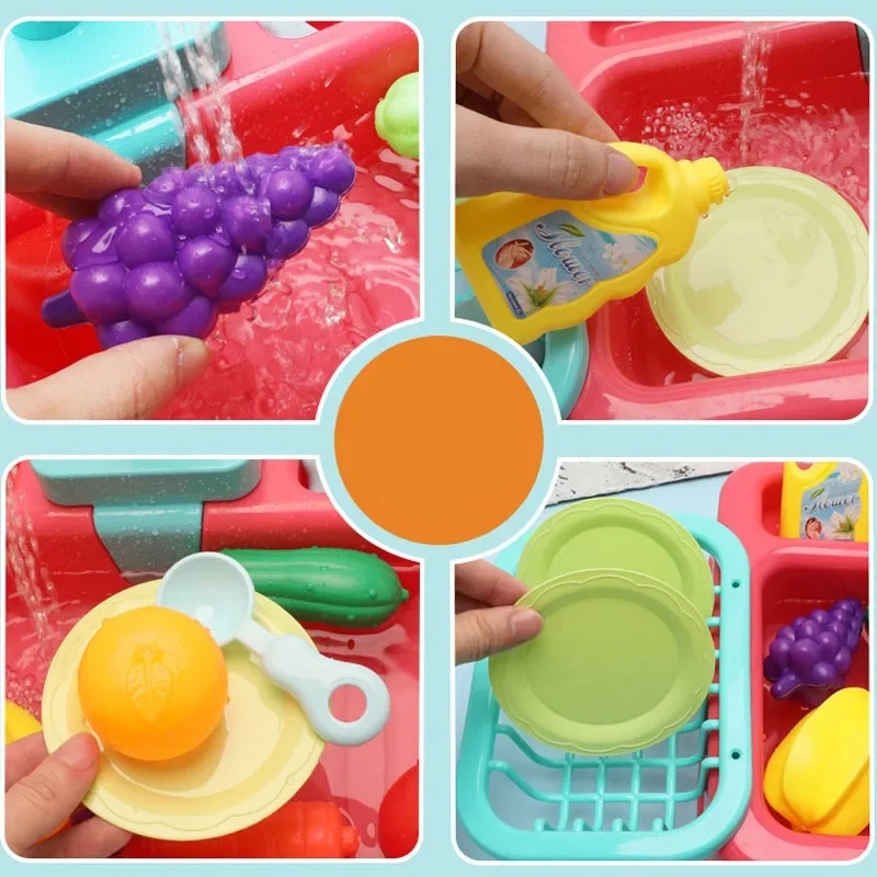 مجموعة حوض غسيل الأطباق البلاس - مراجعة Kitchen Appliances For Kids وسعره