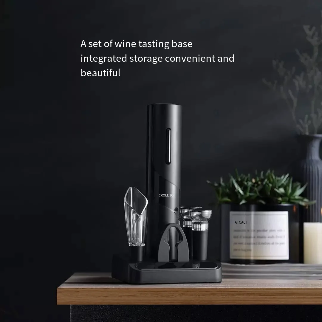 Youpin Circle Joy Black Samura - مراجعة Wine Opener Electric وسعره