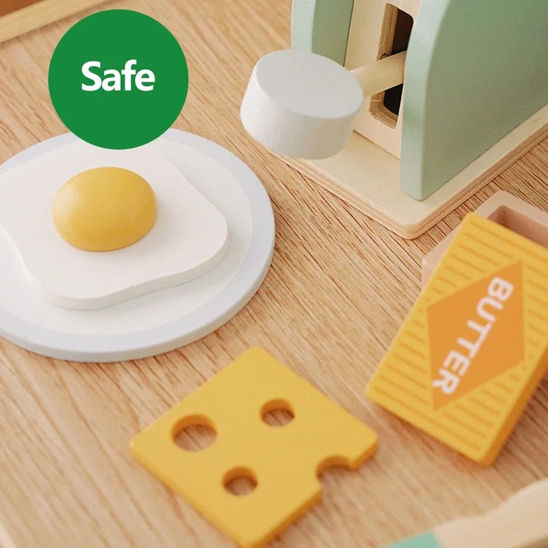 لعبة محمصة خبز خشبية للأطفال،  - مراجعة Kitchen Appliances For Kids وسعره