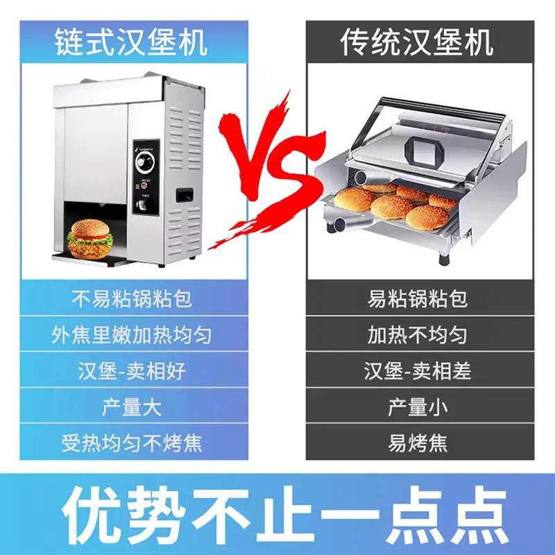 جهاز تحميص خبز البرجر التجاري، - مراجعة Kitchen Appliances In Store وسعره