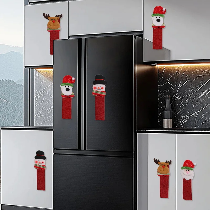 أغطية مقبض باب الثلاجة لعيد ال - مراجعة Kitchen Appliances For.Xmas وسعره
