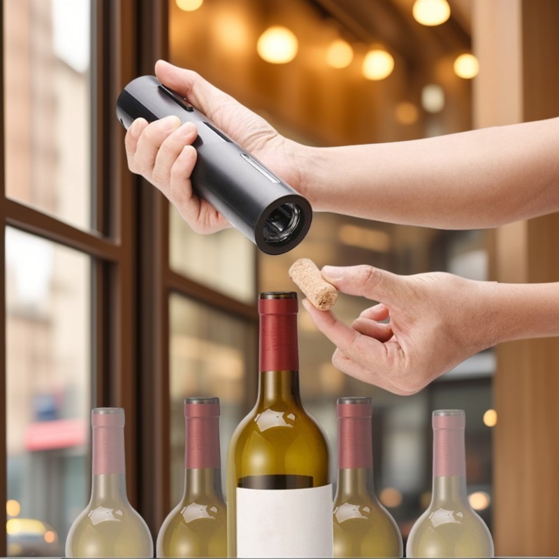 فتاحة زجاجات كهربائية للنبيذ ا - مراجعة Wine Opener Electric وسعره