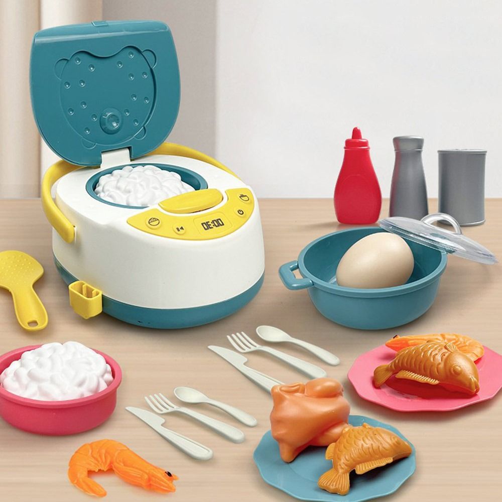 مجموعة ألعاب طبخ ملونة ومرحة،  - مراجعة Kitchen Appliances For Kids وسعره