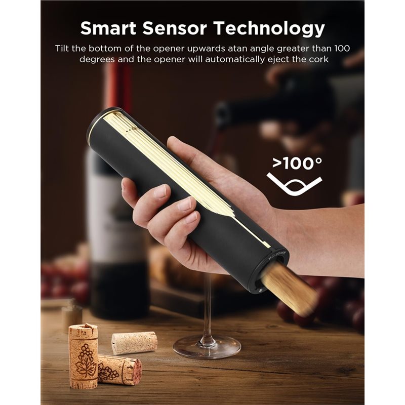 فتاحة زجاجات النبيذ الكهربائية - مراجعة Wine Opener Electric وسعره
