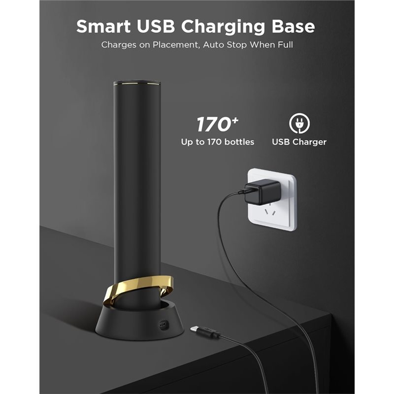 فتاحة زجاجات النبيذ الكهربائية - مراجعة Wine Opener Electric وسعره