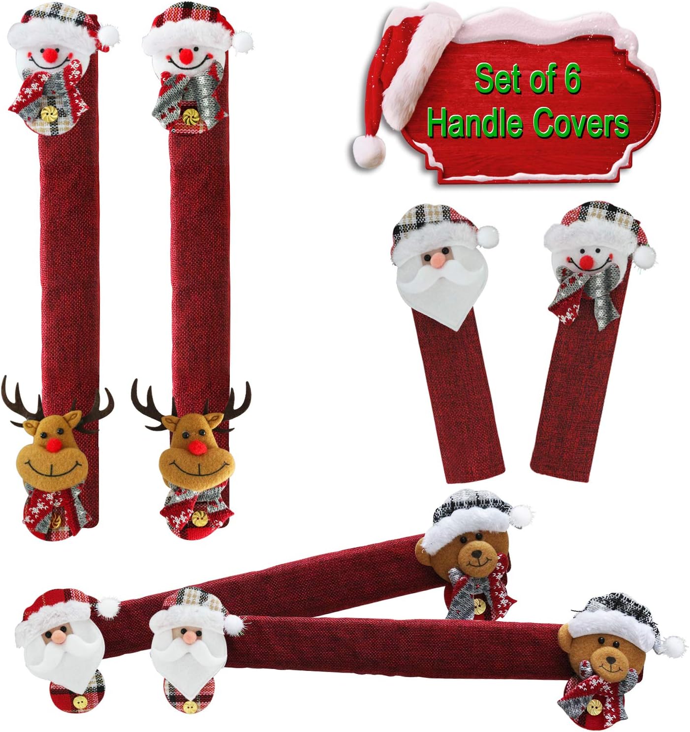 مجموعة من 6 أغطية لمقابض الثلا - مراجعة Kitchen Appliances For.Xmas وسعره
