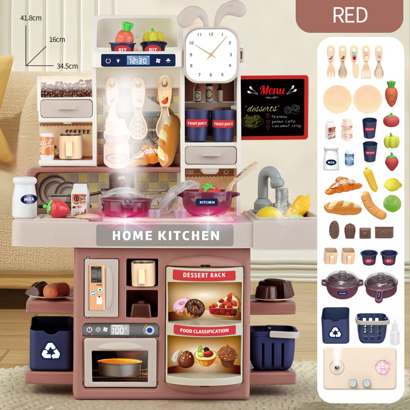 لعبة مطبخ طبخ كبيرة الحجم للأط - مراجعة Kitchen Appliances For Kids وسعره